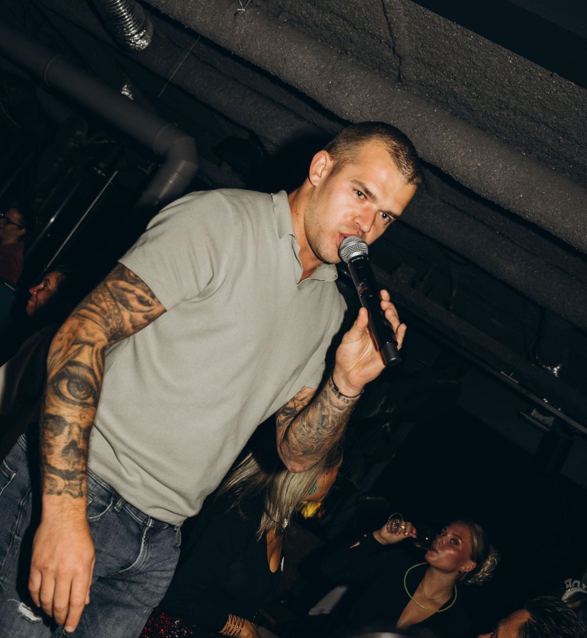 Nick van Staveren zingen feest